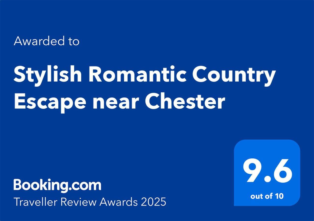 Stylish Romantic Country Escape Near Chester Christleton Zewnętrze zdjęcie